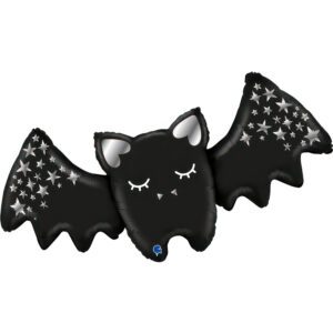 Grabo 43 inch Sparkling Bat Foil Balloon
