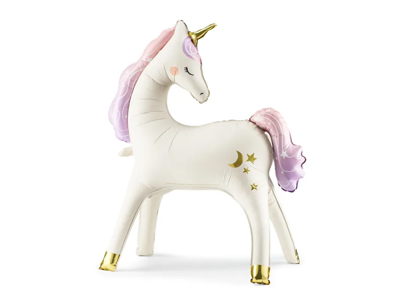 Party Deco 38 inch Unicorn Standing Foil Balloon