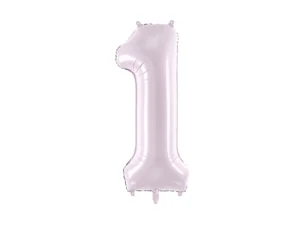 Party Deco 28 inch Purple Number 1 Foil Balloon
