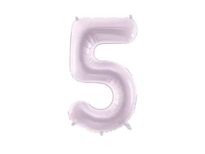 Party Deco 28 inch Purple Number 5 Foil Balloon