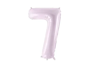 Party Deco 28 inch Purple Number 7 Foil Balloon