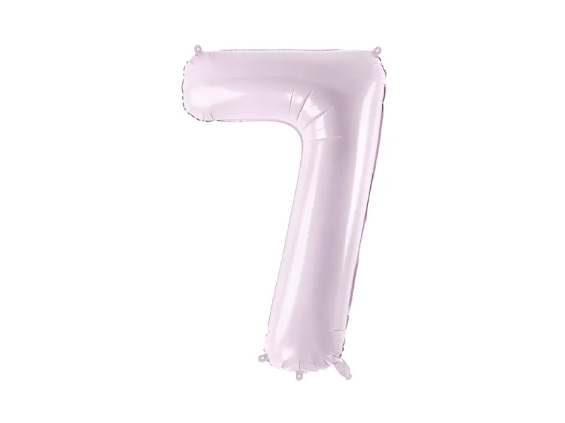 Party Deco 28 inch Purple Number 7 Foil Balloon