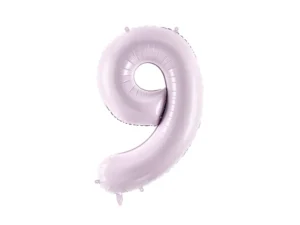 Party Deco 28 inch Purple Number 9 Foil Balloon