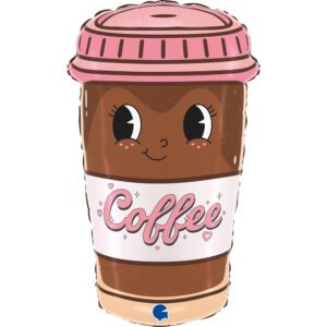 Grabo 24 inch Coffee To Go Cup Foil Balloon