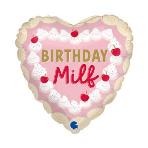 Grabo 18 inch Birthday Milf Foil Balloon