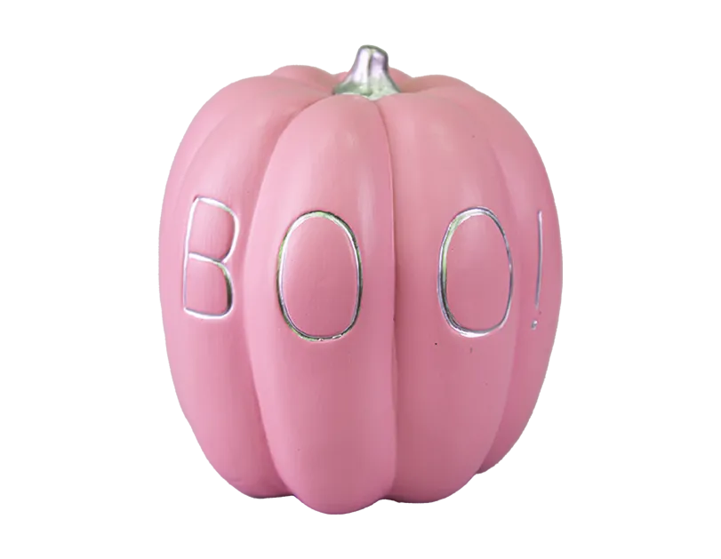 17cm x 14cm Terracotta Baby Pink Pumpkin