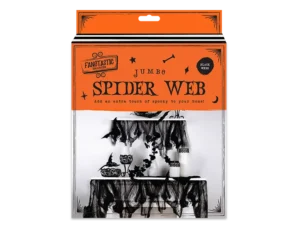 Jumbo Spiders Web Black