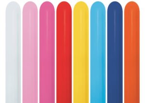 Sempertex Fashion Assorted Nozzle Up 360 Latex Modelling Balloons