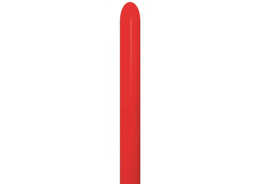 Sempertex Fashion Red Nozzle Up 260 Latex Modelling Balloons