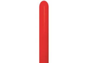 Sempertex Fashion Red Nozzle Up 360 Latex Modelling Balloons