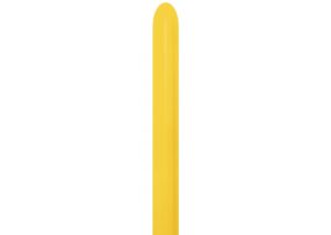 Sempertex Fashion Yellow Nozzle Up 260 Latex Modelling Balloons