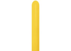 Sempertex Fashion Yellow Nozzle Up 360 Latex Modelling Balloons