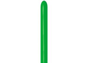 Sempertex Fashion Shamrock Green Nozzle Up 260 Latex Modelling Balloons