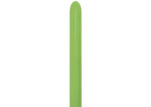 Sempertex Fashion Lime Green Nozzle Up 260 Latex Modelling Balloons