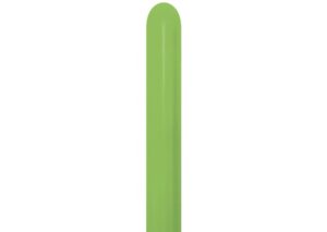 Sempertex Fashion Lime Green Nozzle Up 360 Latex Modelling Balloons