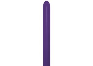 Sempertex Fashion Violet Nozzle Up 260 Latex Modelling Balloons