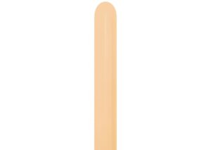Sempertex Fashion Peach Blush Nozzle Up 360 Latex Modelling Balloons
