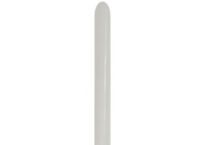 Sempertex Silk Oyster White Nozzle Up 260 Latex Modelling Balloons