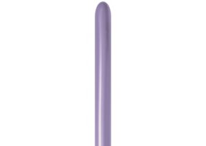 Sempertex Silk Light Amethyst Nozzle Up 260 Latex Modelling Balloons