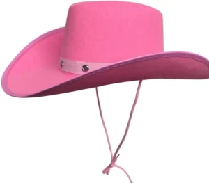 Adult Pink Cowboy Hat 16cm x 19.5cm