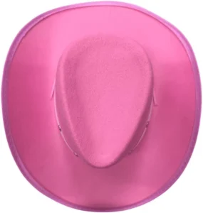 Adult Pink Cowboy Hat 16cm x 19.5cm
