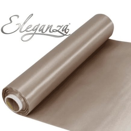 Oaktree Eleganza Vintage Champagne Satin Fabric 29cm x 20m Roll
