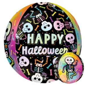 Anagram 16 inch Orbz Halloween Bare Bones Foil Balloon
