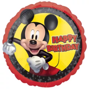 Anagram 18 inch Mickey Mouse Forever Happy Birthday Foil Balloon