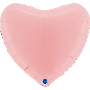 Grabo 36 inch Matte Pink Heart Foil Balloon