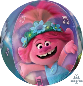 Anagram 16 inch Trolls World Tour Orbz Foil Balloon