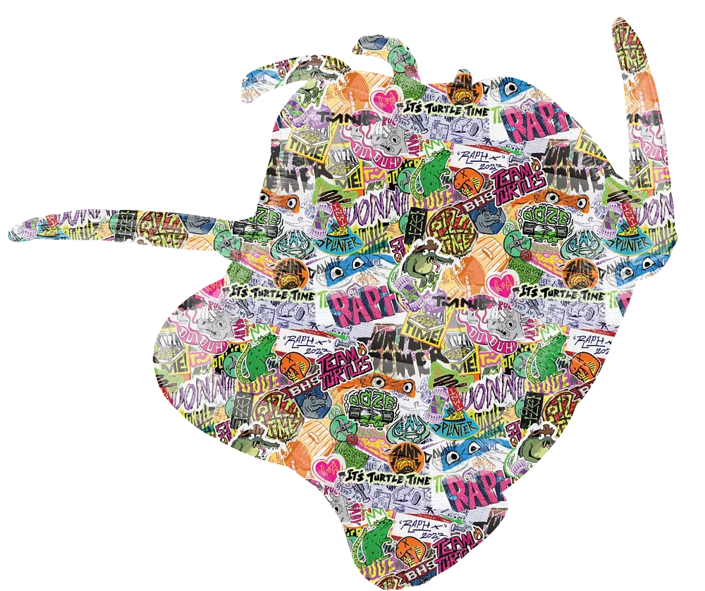 Anagram 32 inch Teenage Mutant Ninja Turtles Leonardo Double Sided Foil Balloon - Image 2