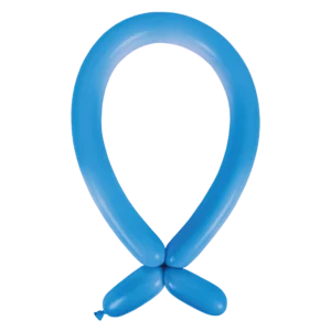 Anagram Standard Bright Royal Blue Nozzle Up 260 Latex Modelling Balloons