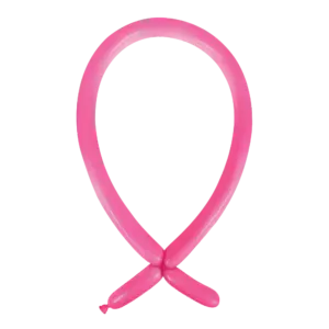 Anagram Fashion Hot Pink Nozzle Up 160 Latex Modelling Balloons