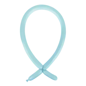 Anagram Standard Pastel Blue Nozzle Up 160 Latex Modelling Balloons