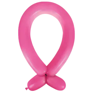 Anagram Fashion Hot Pink Nozzle Up 360 Latex Modelling Balloons