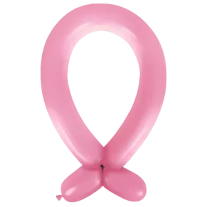 Anagram Standard Pink Nozzle Up 360 Latex Modelling Balloons