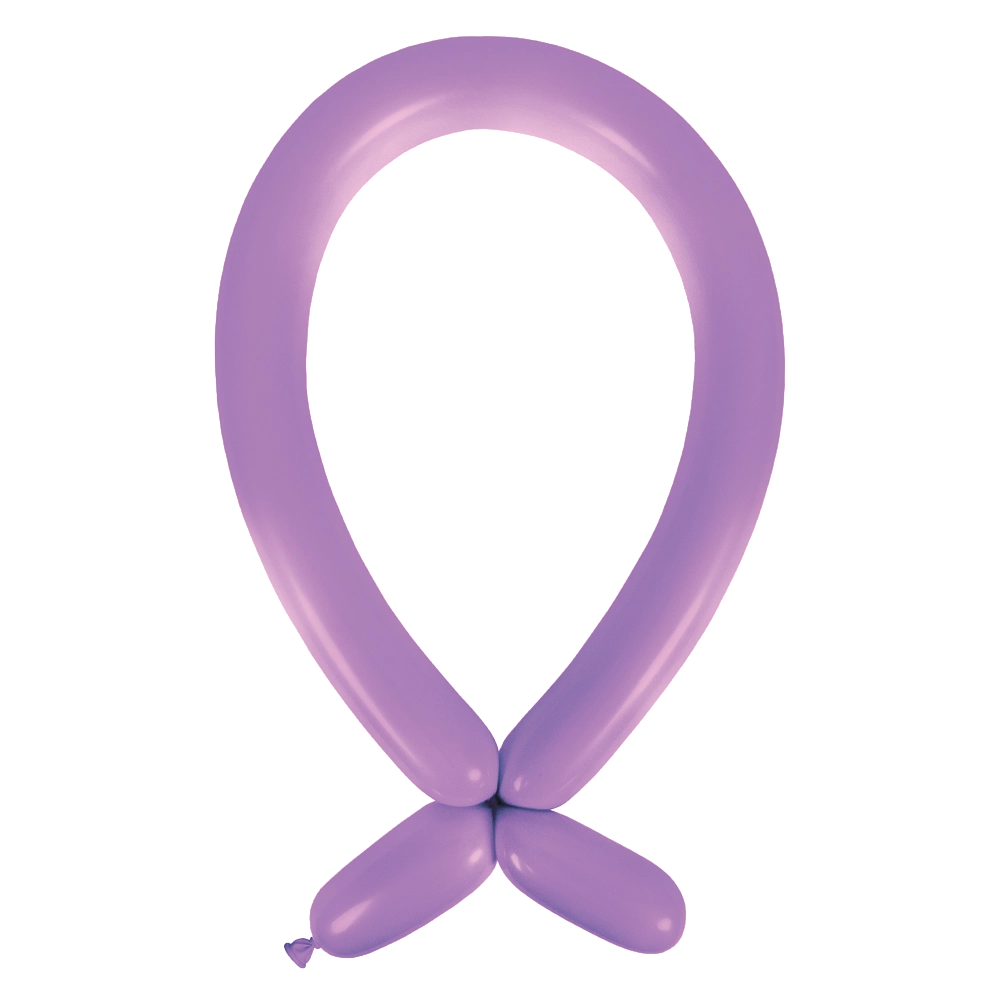 Anagram Standard Purple Nozzle Up 260 Latex Modelling Balloons