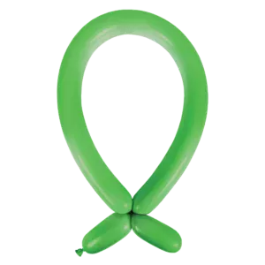 Anagram Standard Festive Green Nozzle Up 260 Latex Modelling Balloons