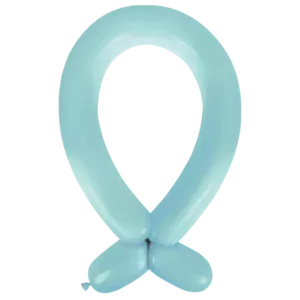 Anagram Fashion Caribbean Blue Nozzle Up 360 Latex Modelling Balloons