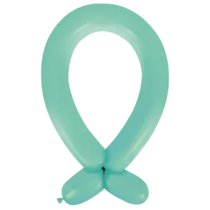 Anagram Fashion Robins Egg Blue Nozzle Up 360 Latex Modelling Balloons