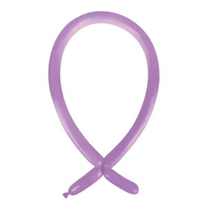 Anagram Standard Purple Nozzle Up 160 Latex Modelling Balloons