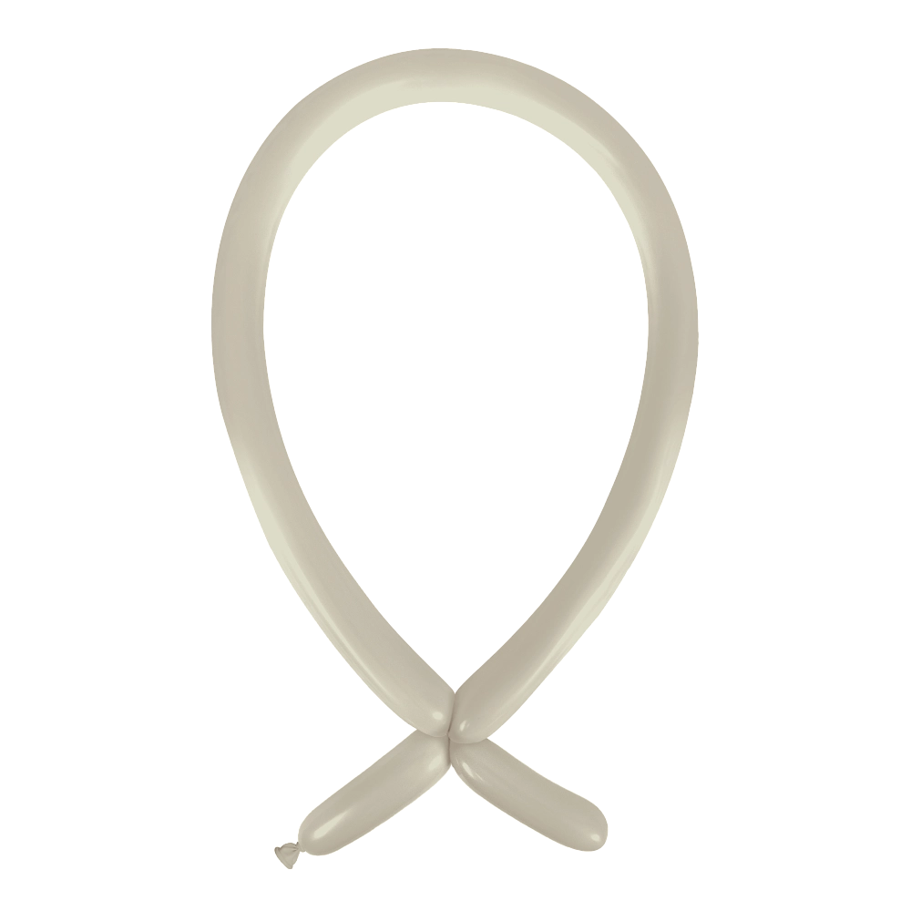 Anagram Fashion Grey Nozzle Up 160 Latex Modelling Balloons
