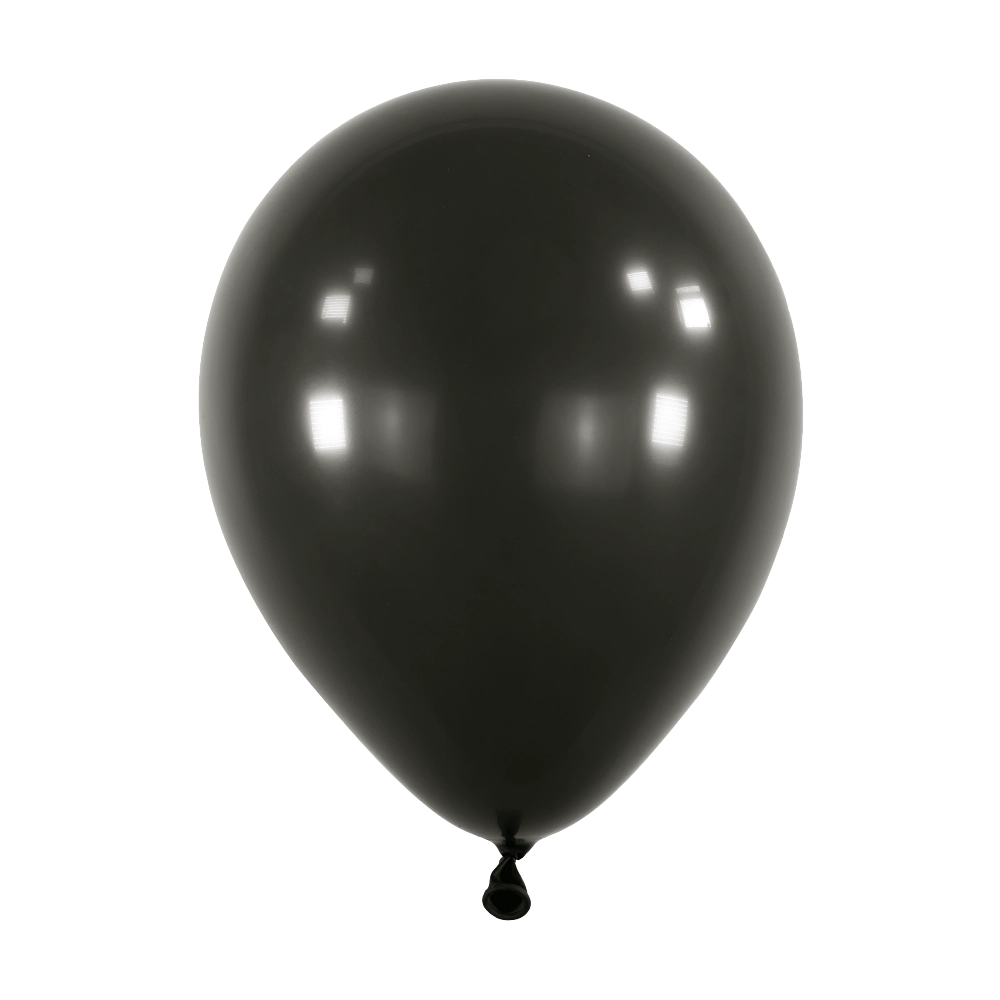Anagram Fashion Jet Black Latex Balloons