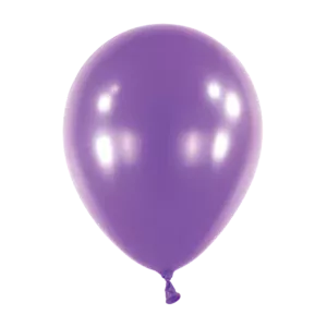Anagram Metallic Purple Latex Balloons