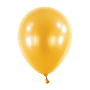 Anagram Pearl Gold Latex Balloons