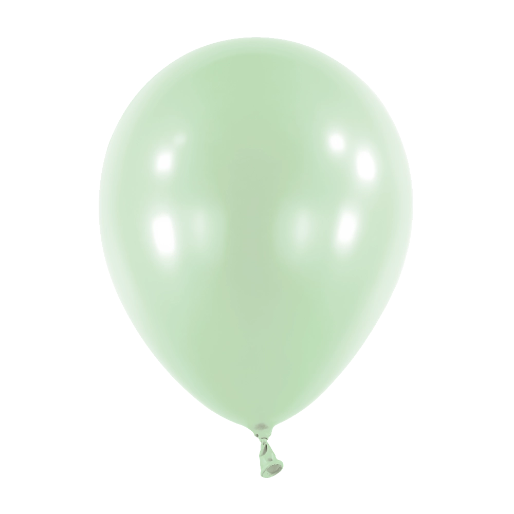 Anagram Pearl Mint Green Latex Balloons