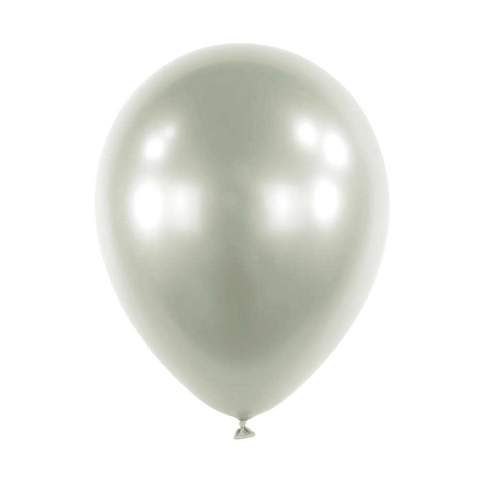 Anagram Satin Luxe Platinum Latex Balloons