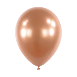Anagram Satin Luxe Rose Copper Latex Balloons