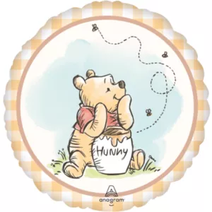 Anagram 18 inch Winnie the Pooh Sketch Foil Balloon