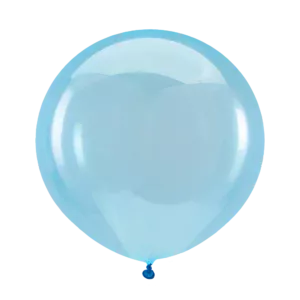 Anagram Crystal Clearz Blue Latex Balloons